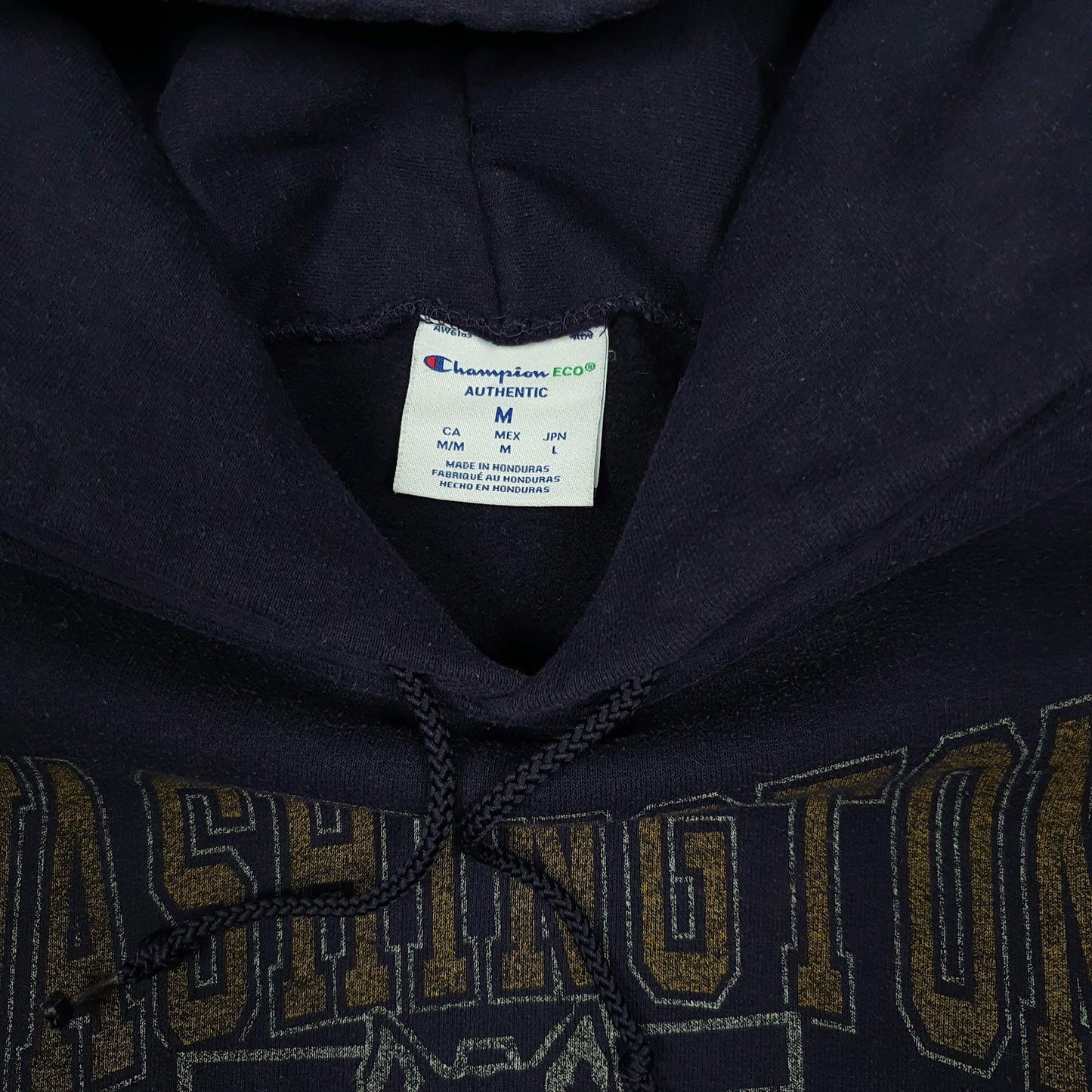 Mens Purple Champion Washington Huskies Hoodie Jumper