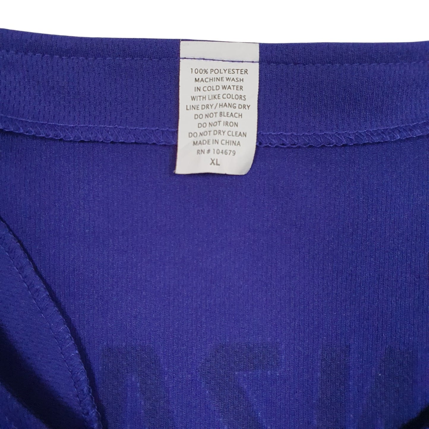 Mens Purple Unbranded Colorado Jersey  T Shirt