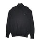 Mens Grey Polo Ralph Lauren Lightweight Turtle Neck Jumper