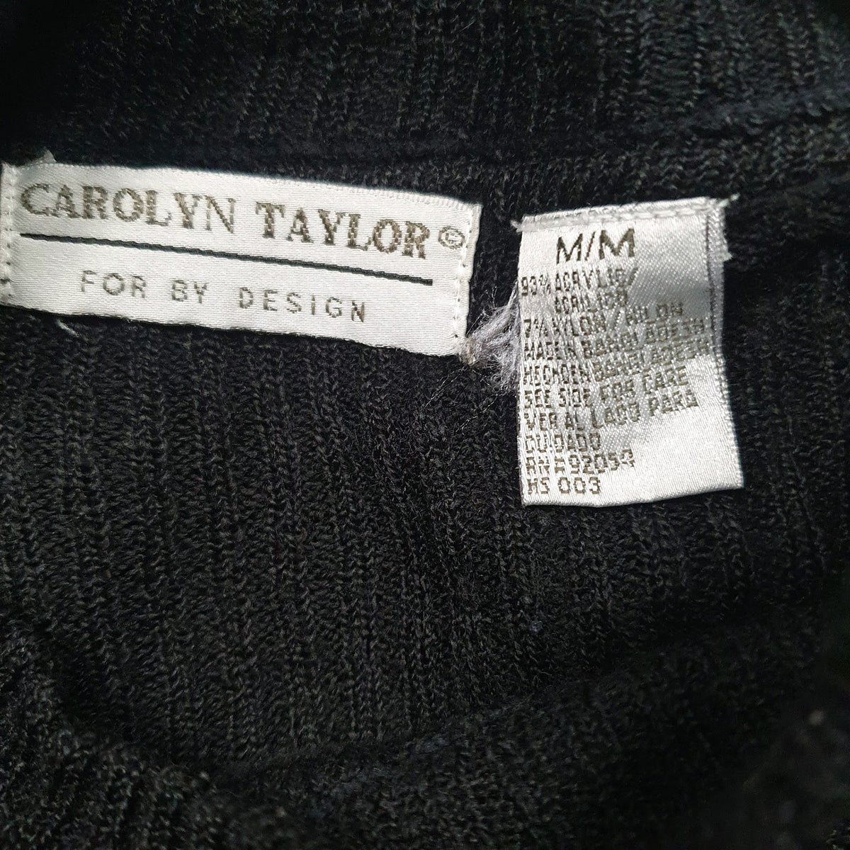 Womens Black Carolyn Taylor Vintage Crewneck Jumper
