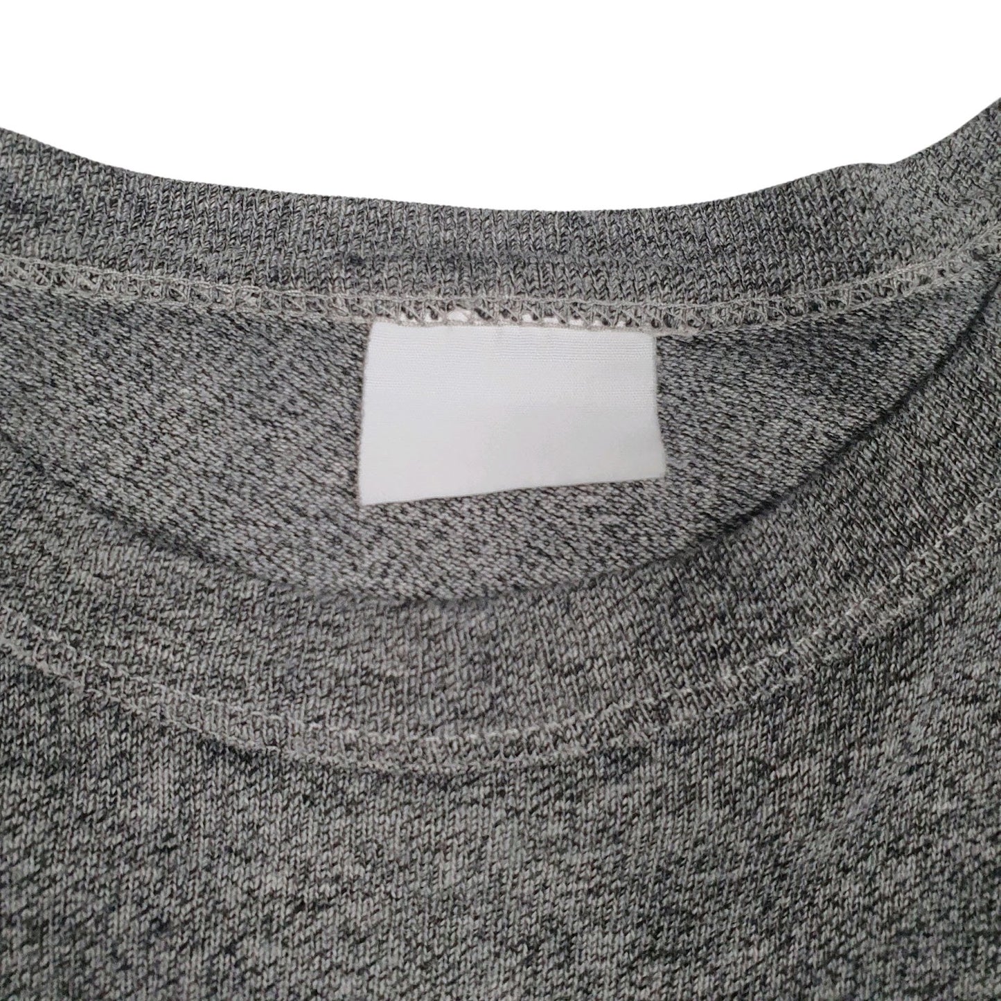 Mens Grey Champion Spellout  T Shirt