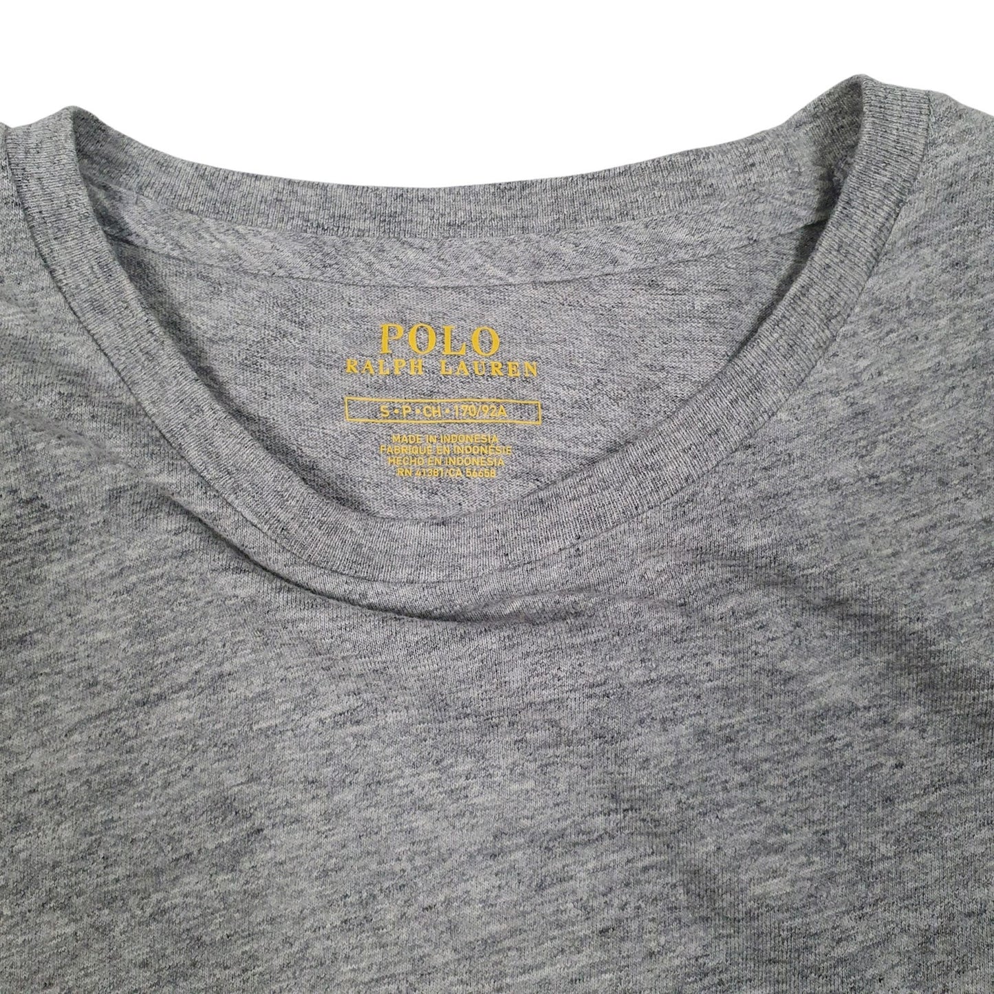 Mens Grey Polo Ralph Lauren   T Shirt