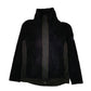 Womens Black The North Face Fluffy Full Zip Jumper