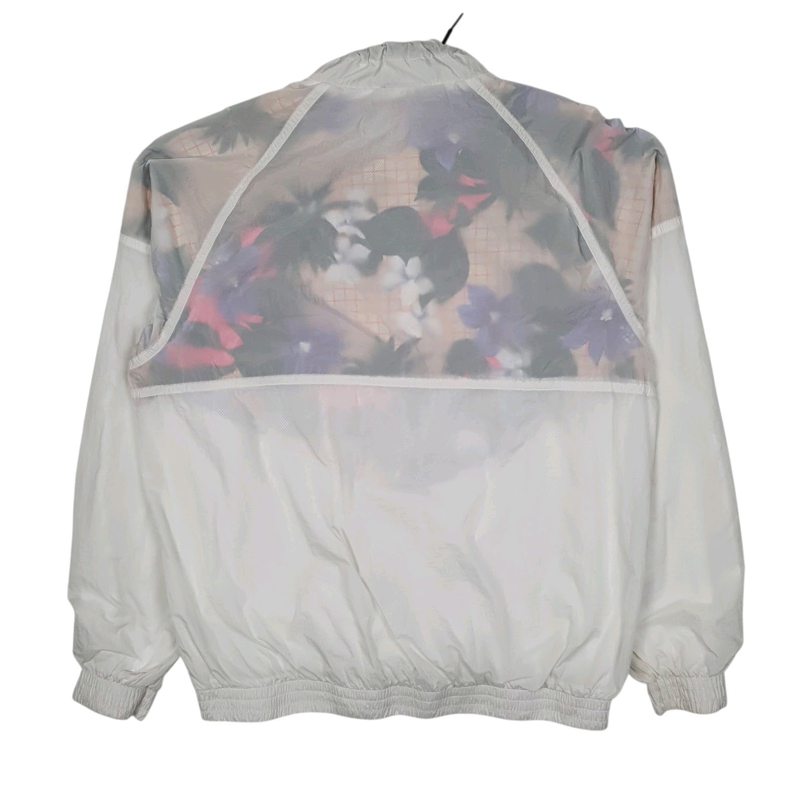 Mens White Nike SB Skateboarding Quarter Zip Pullover  Coat