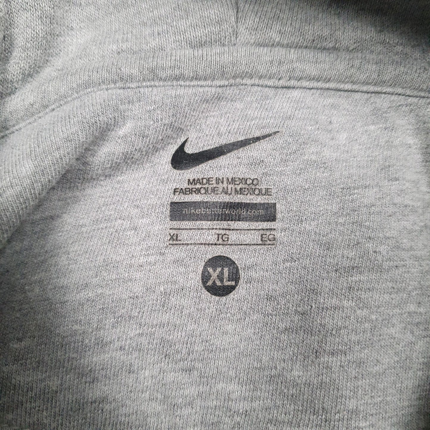 Mens Grey Nike  Hoodie Jumper