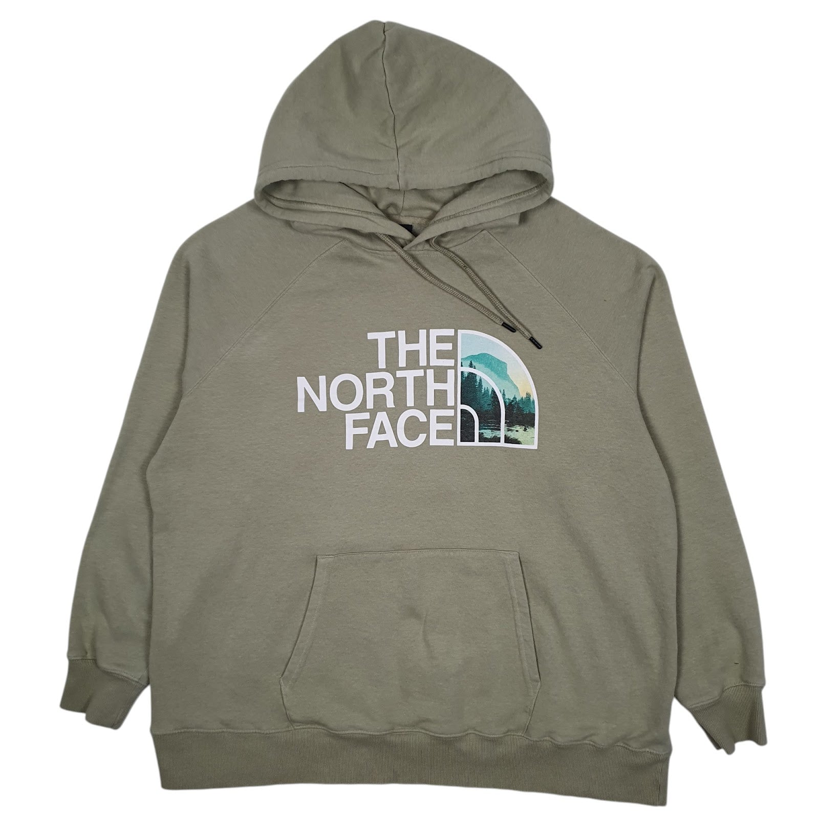 Womens Green The North Face  Hoodie Jumper