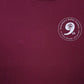 Mens Burgundy Jerzees Vintage 90s Single Stitch  T Shirt