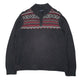 Mens Grey Chaps Knit Quarter Zip Jumper