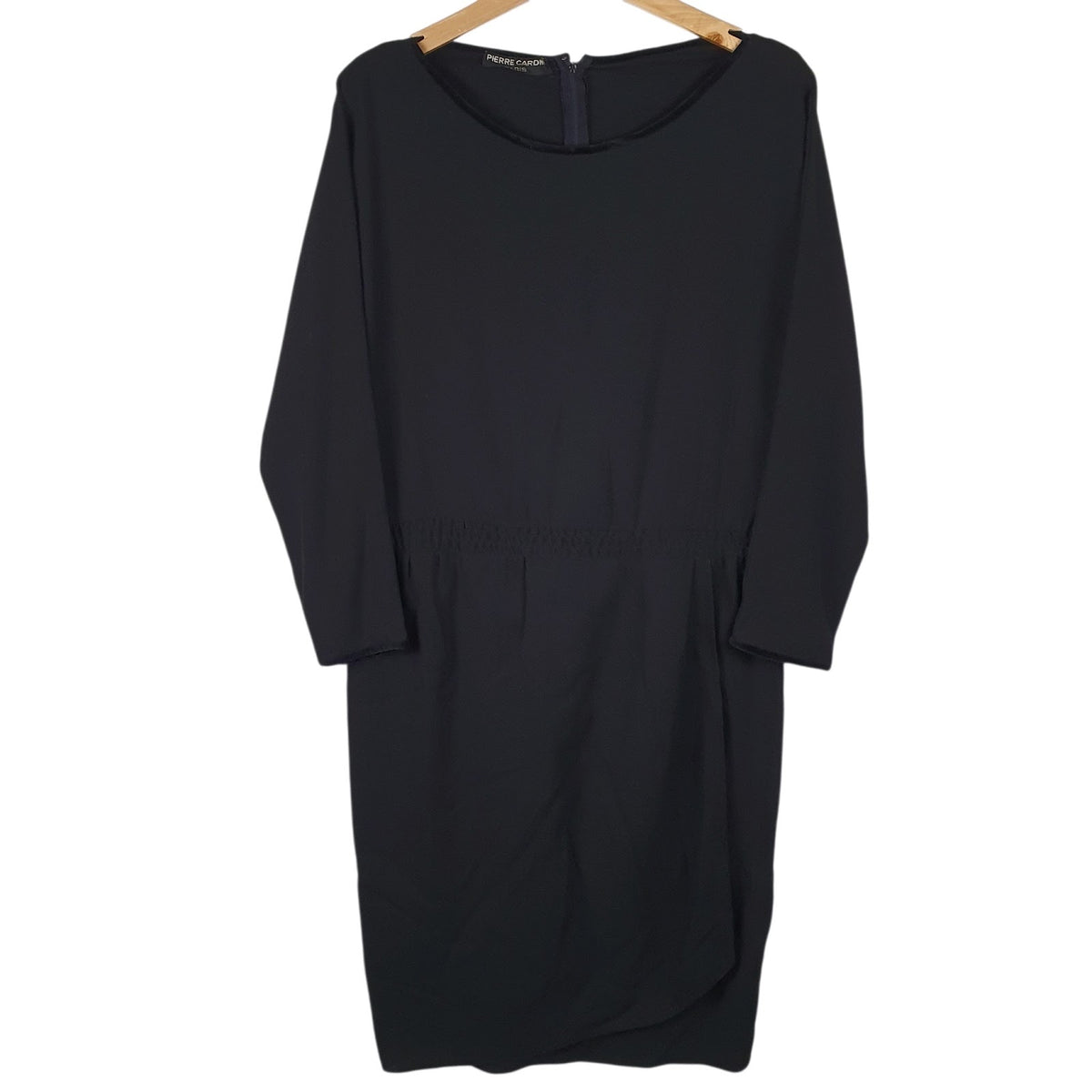 Womens Black Pierre Cardin  Long Sleeve Dress