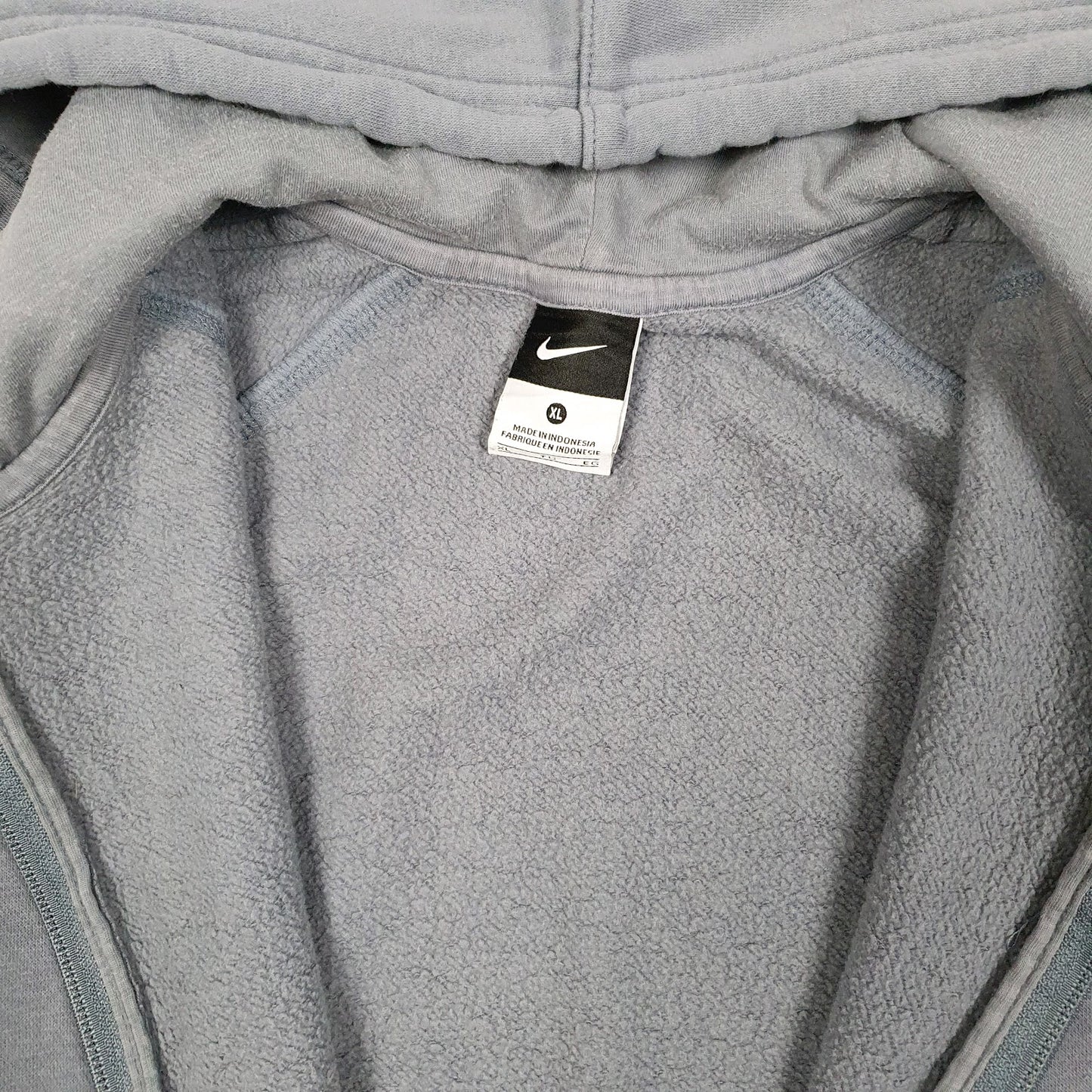 Womens Blue Nike Hoodie Full Zip Jumper