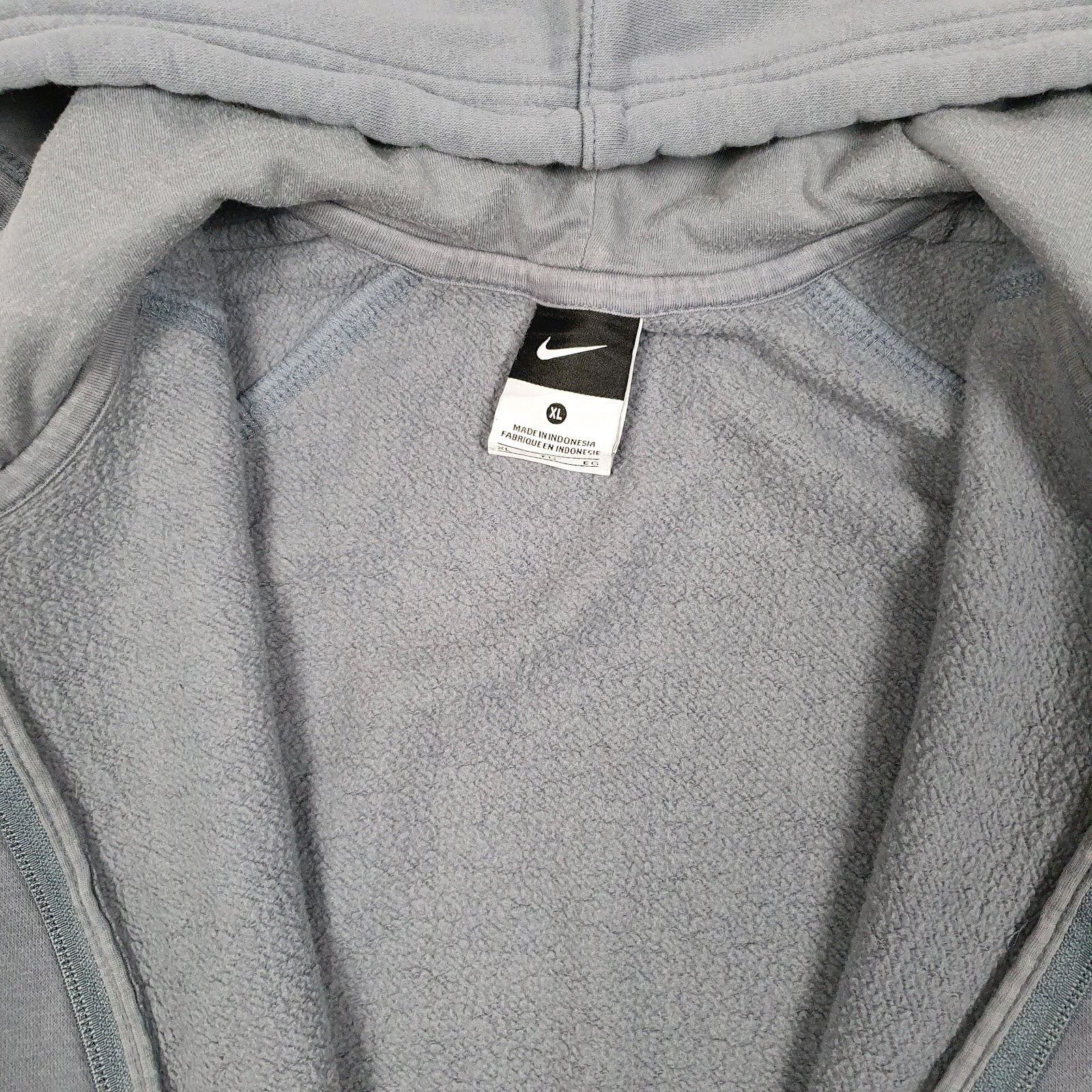 Womens Blue Nike Hoodie Full Zip Jumper