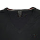 Mens Grey Tommy Hilfiger  V Neck Jumper