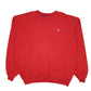 Mens Red Champion  Crewneck Jumper