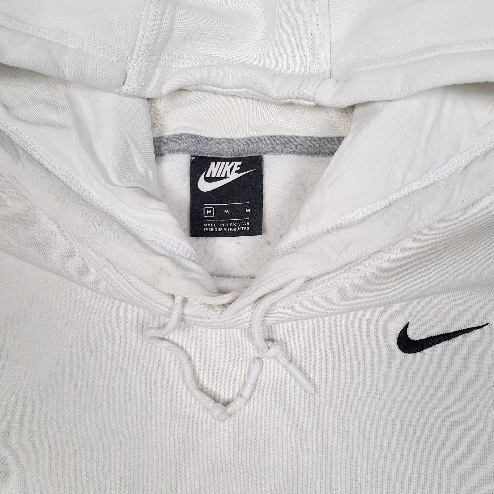 Mens White Nike  Hoodie Jumper