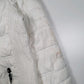 Womens White Nautica Padded Full Zip Coat