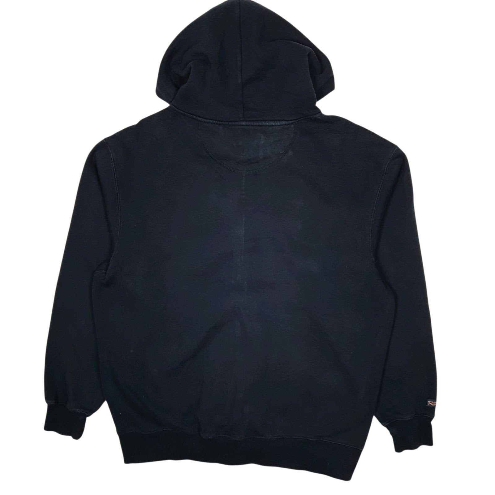 Mens Navy Jansport Hoodie Iron Pigs Full Zip Jumper