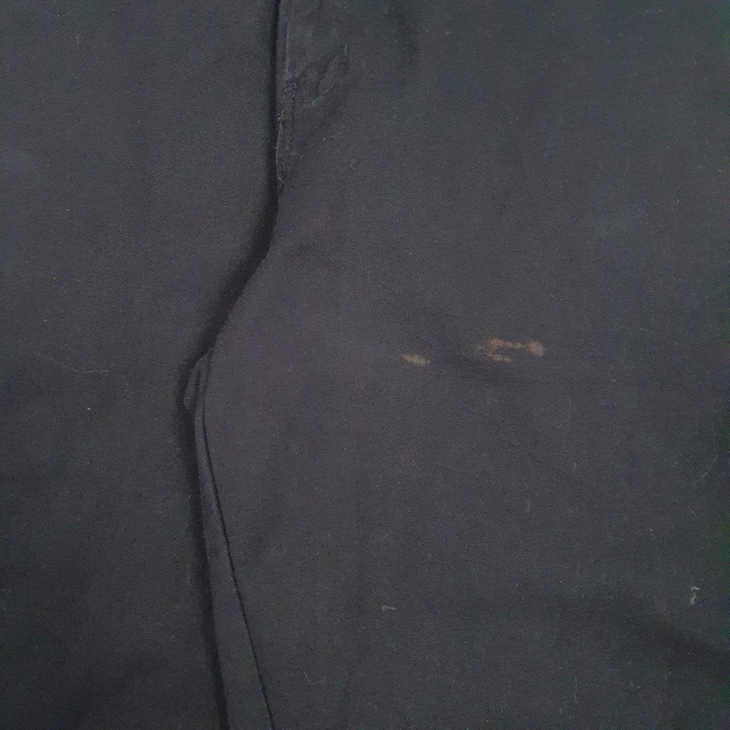 Mens Black Dickies Workwear Double Knees  Trousers