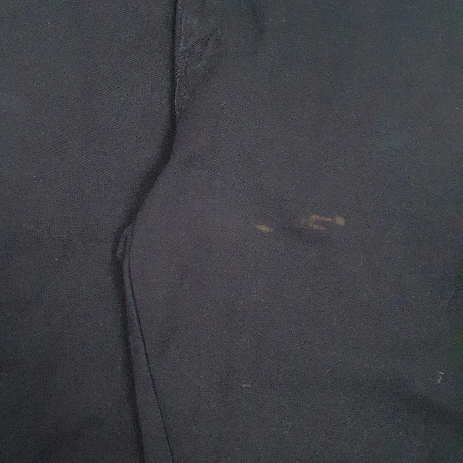 Mens Black Dickies Workwear Double Knees  Trousers