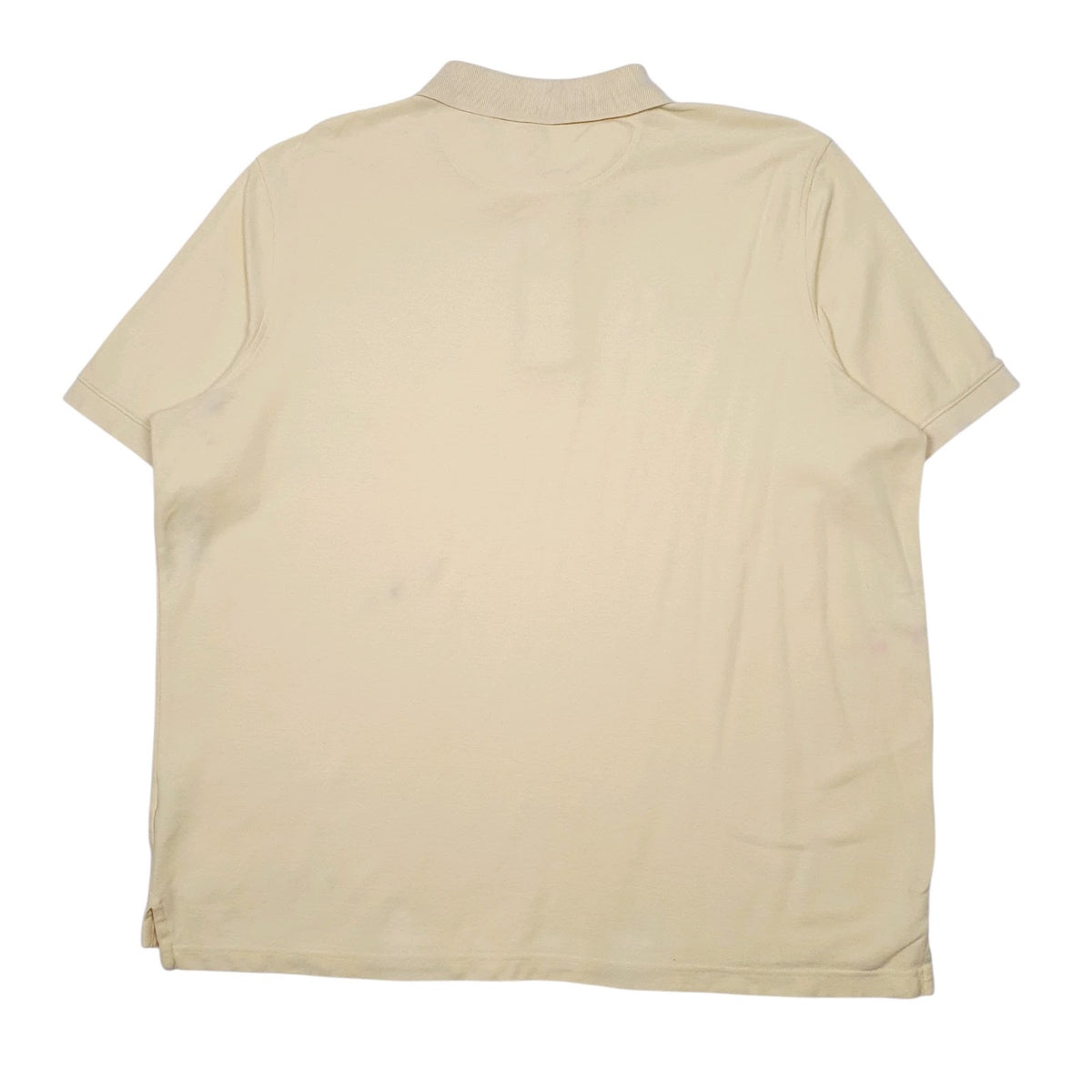 Mens Yellow Croft & Barrow   Polo Shirt