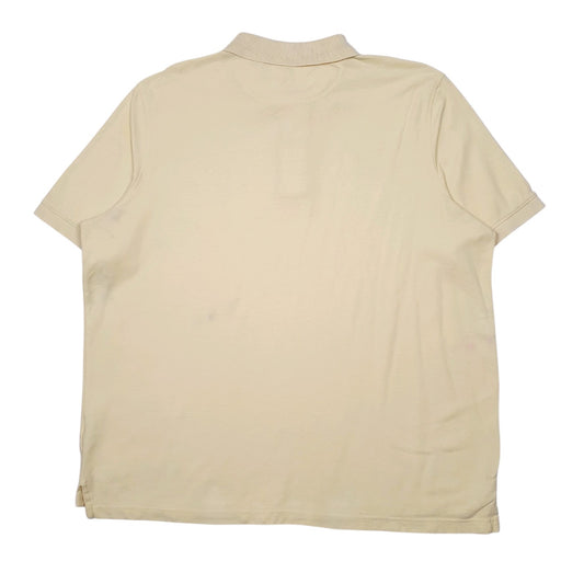 Mens Yellow Croft & Barrow   Polo Shirt