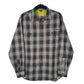 Mens Grey Eddie Bauer Hiking Walking Long Sleeve Shirt