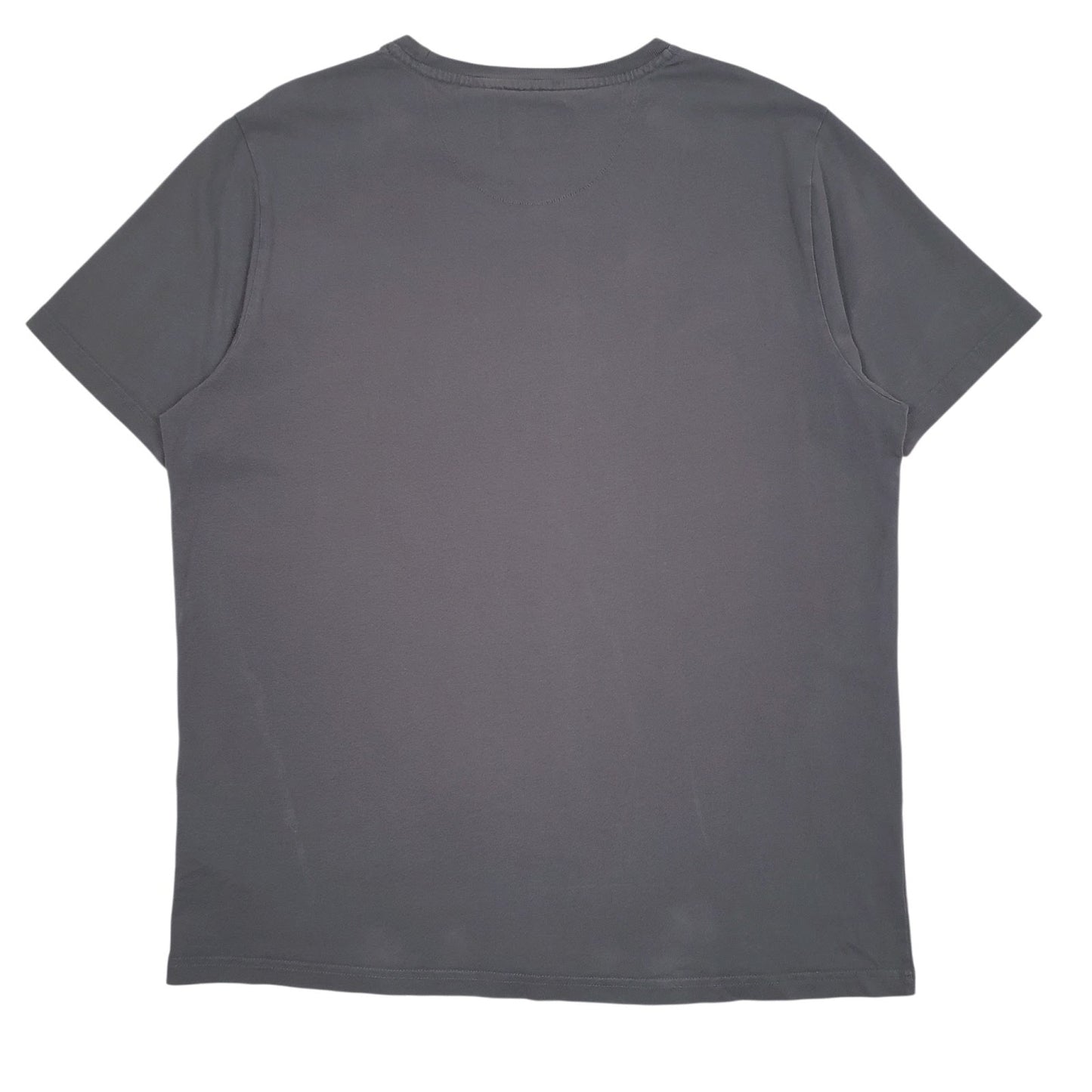 Mens Grey Jaguar Spellout  T Shirt