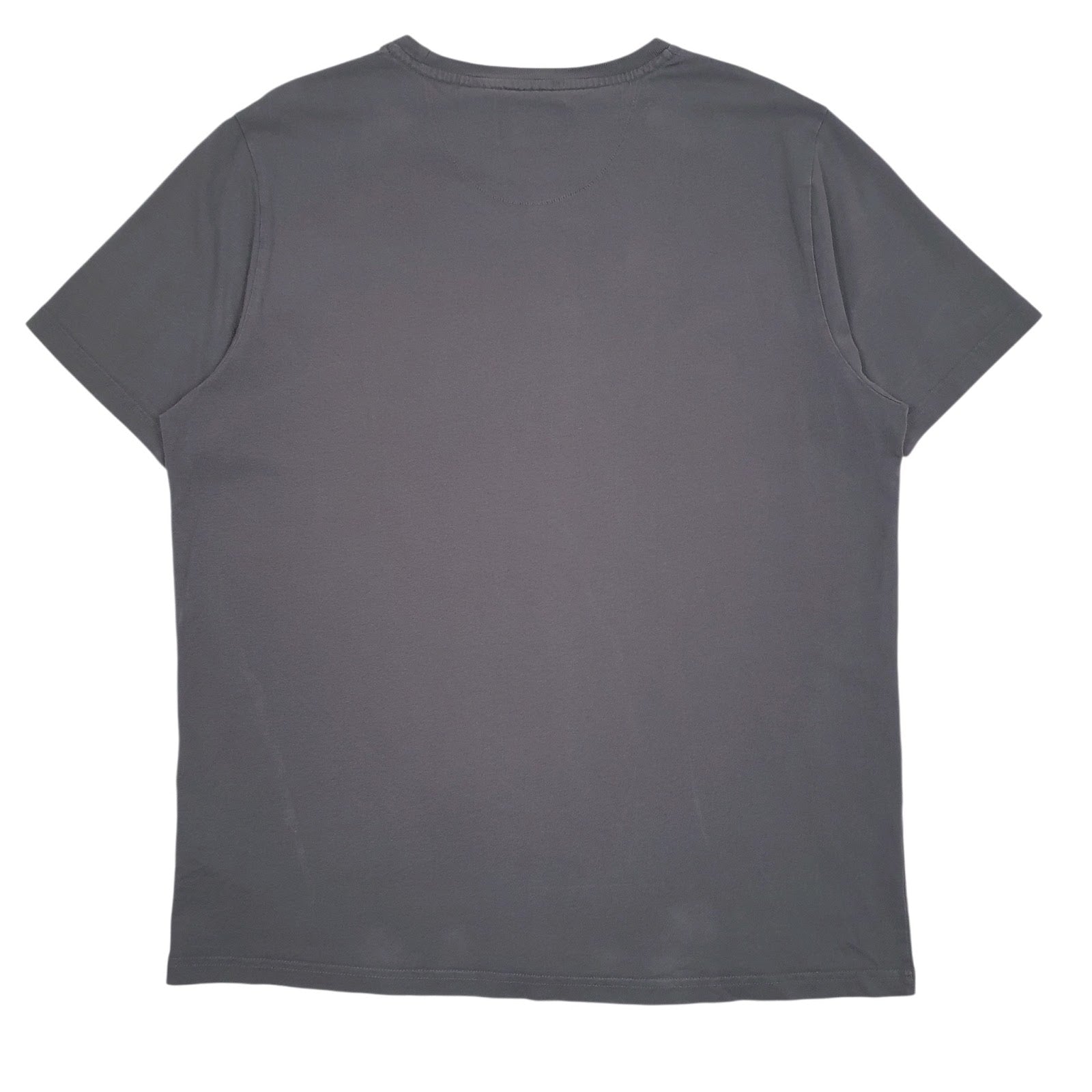 Mens Grey Jaguar Spellout  T Shirt