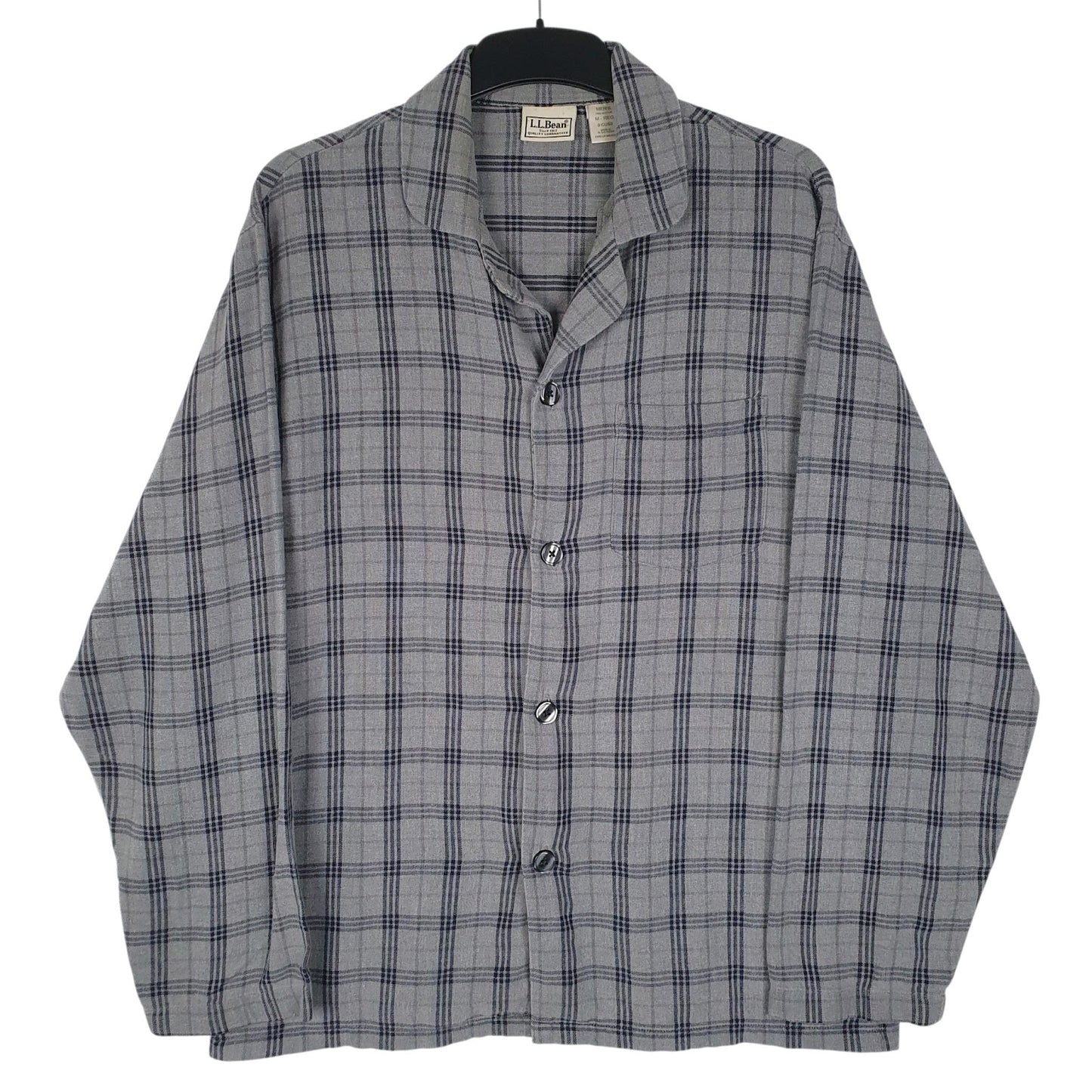 Mens Grey L.L.Bean  Long Sleeve Shirt