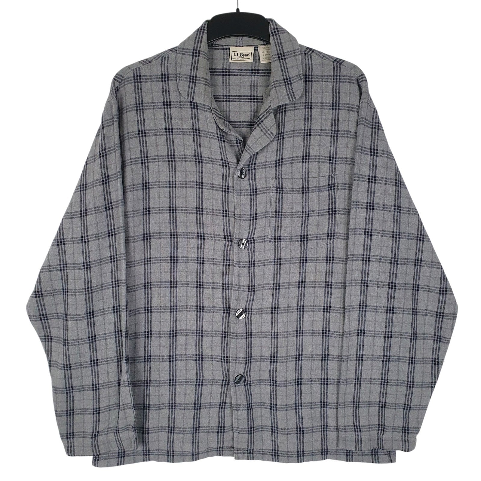 Mens Grey L.L.Bean  Long Sleeve Shirt
