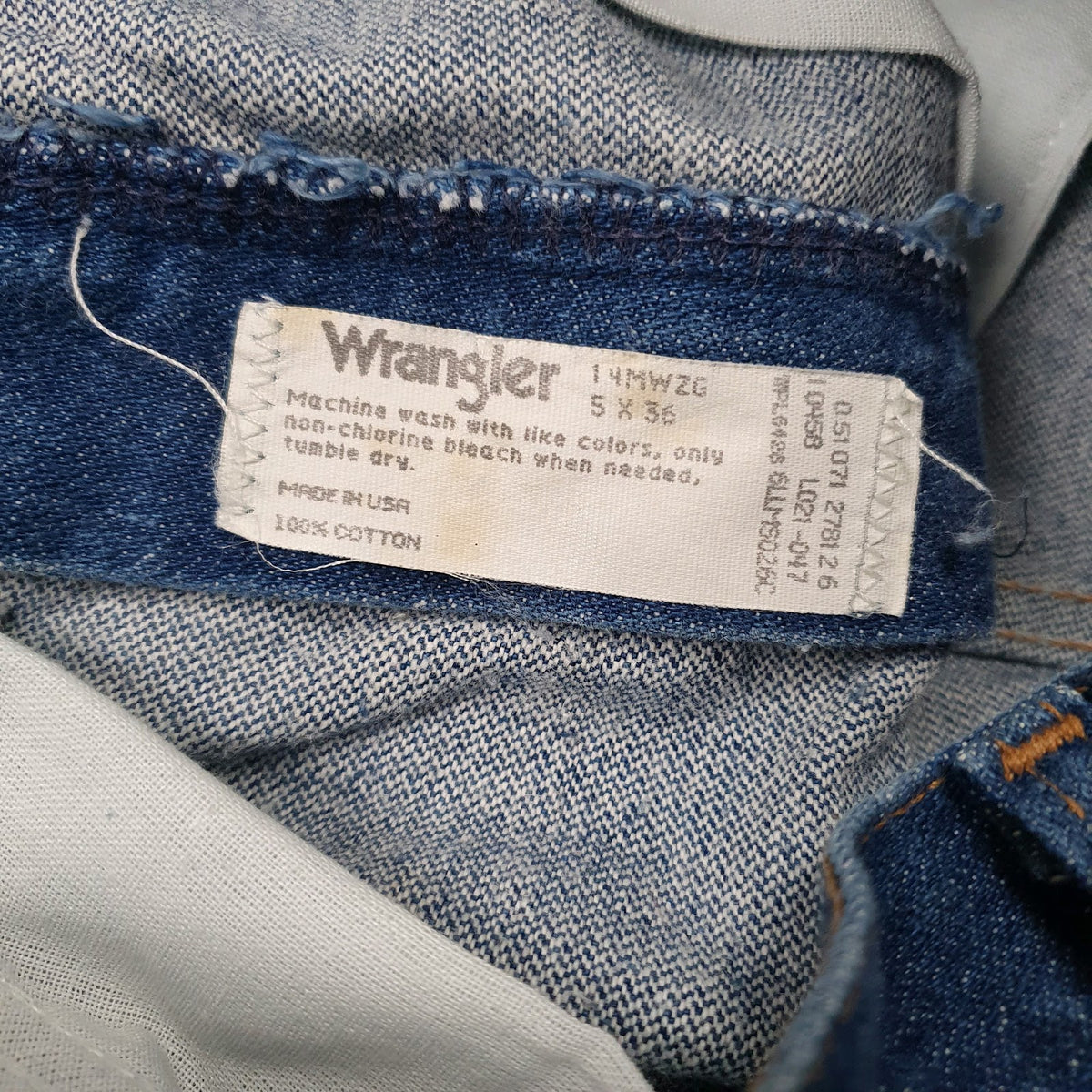 Womens Blue Wrangler Vintage Made In USA  Jeans