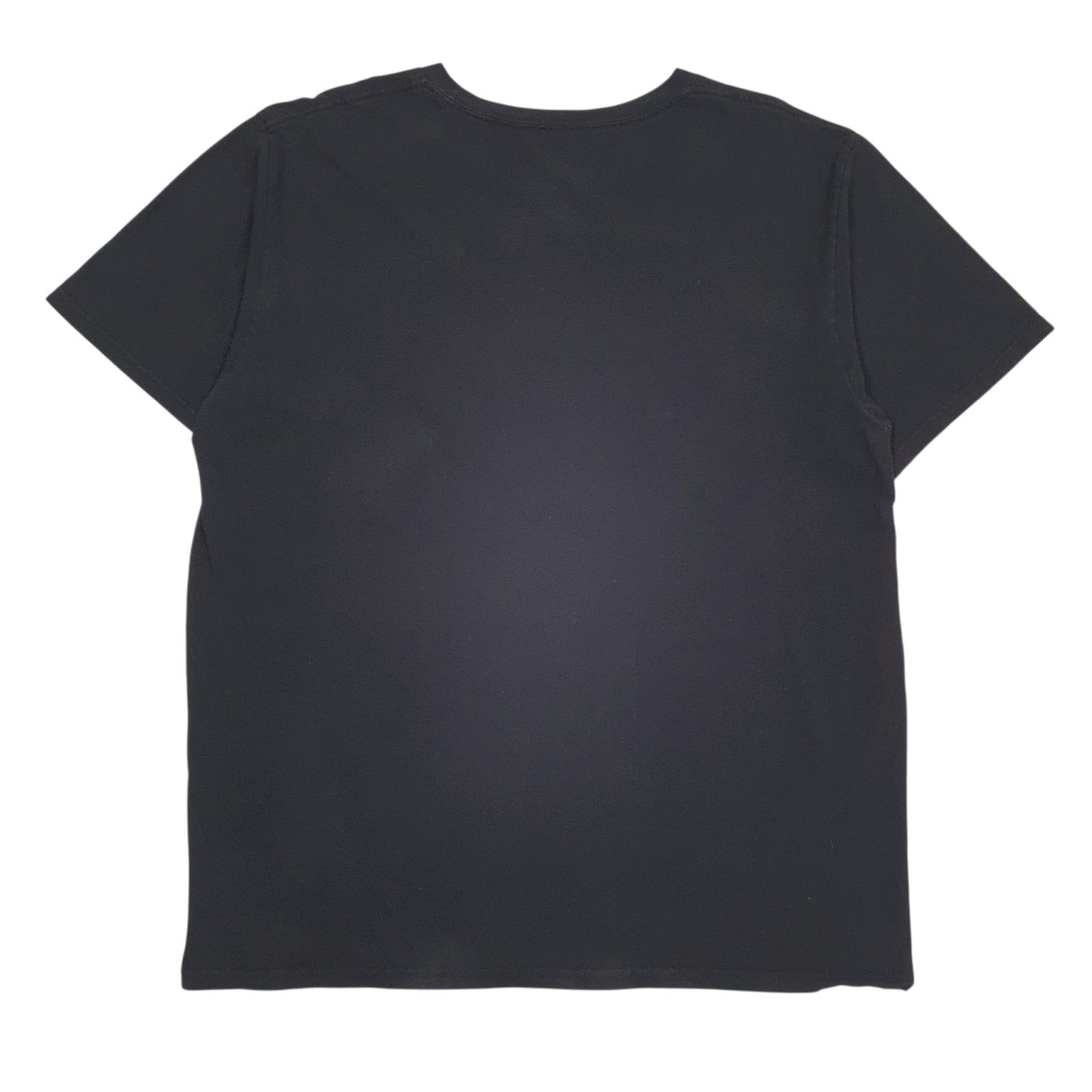 Mens Black Adidas Spellout Hoodie T Shirt