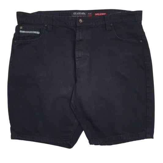 Mens Black Ecko Unltd Y2K Denim Shorts