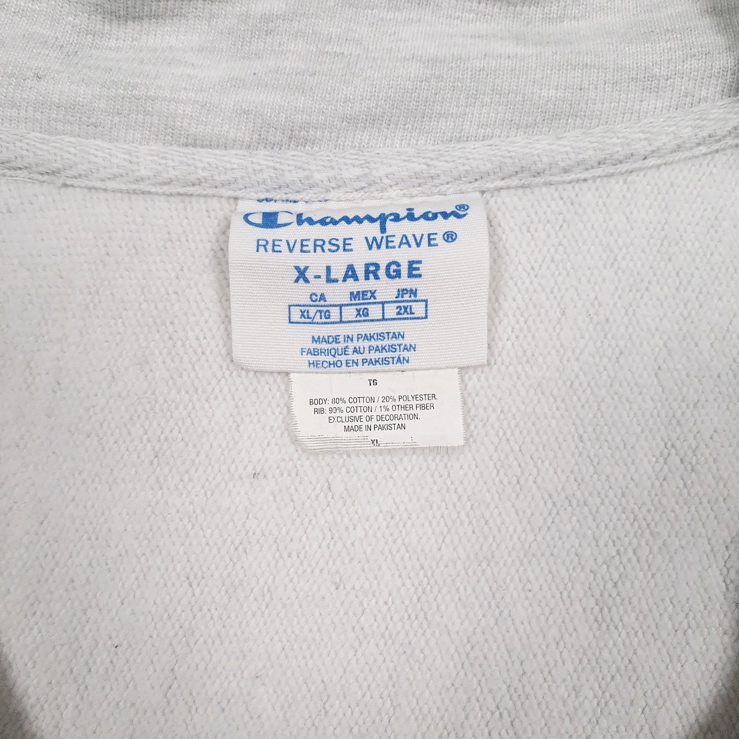 Mens Grey Champion Reverse Weave Minnesota State Quarter Zip Jumper