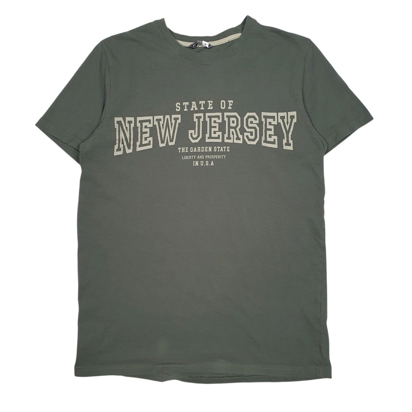 Mens Green Pep & Co  Short Sleeve T Shirt