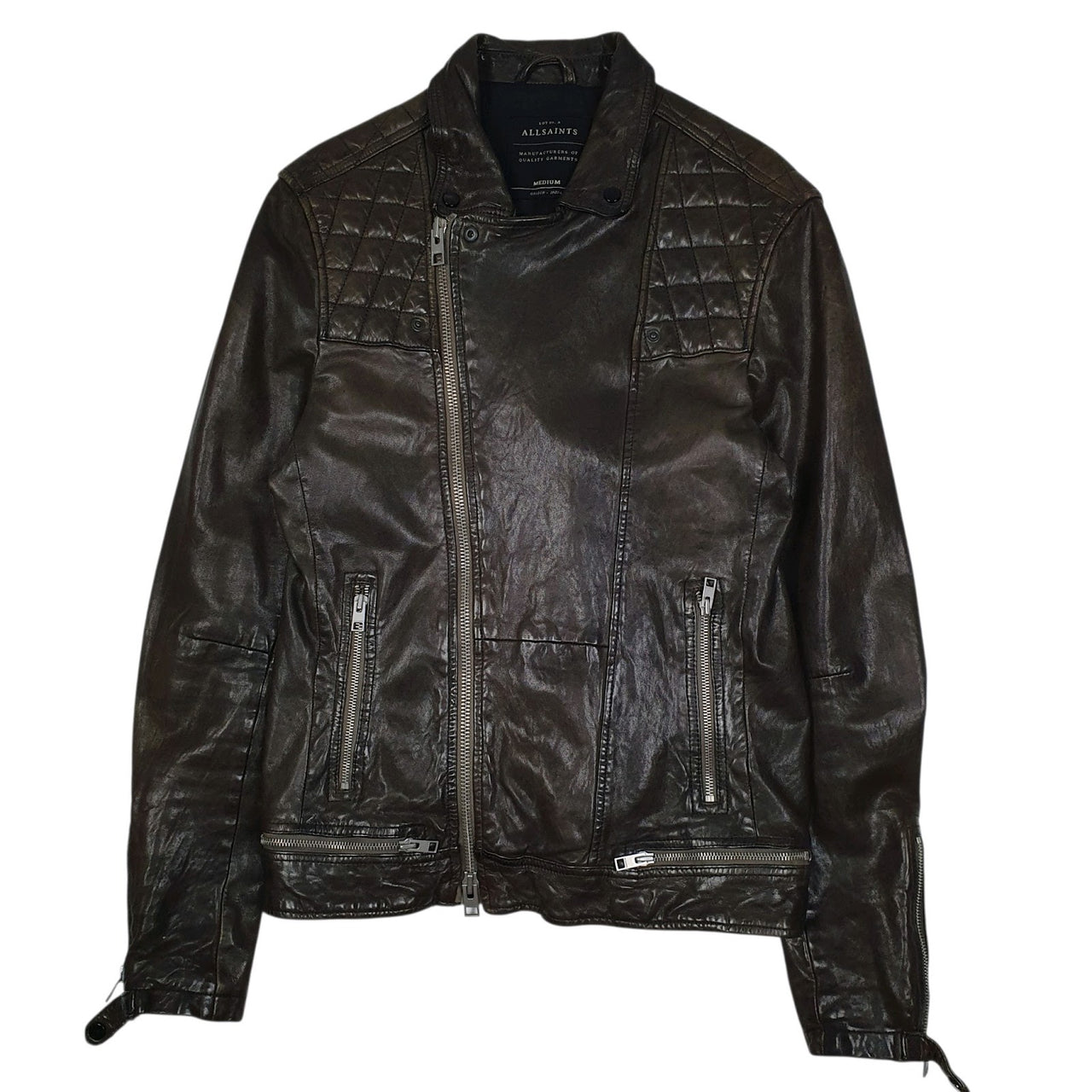 Mens Brown AllSaints   Coat