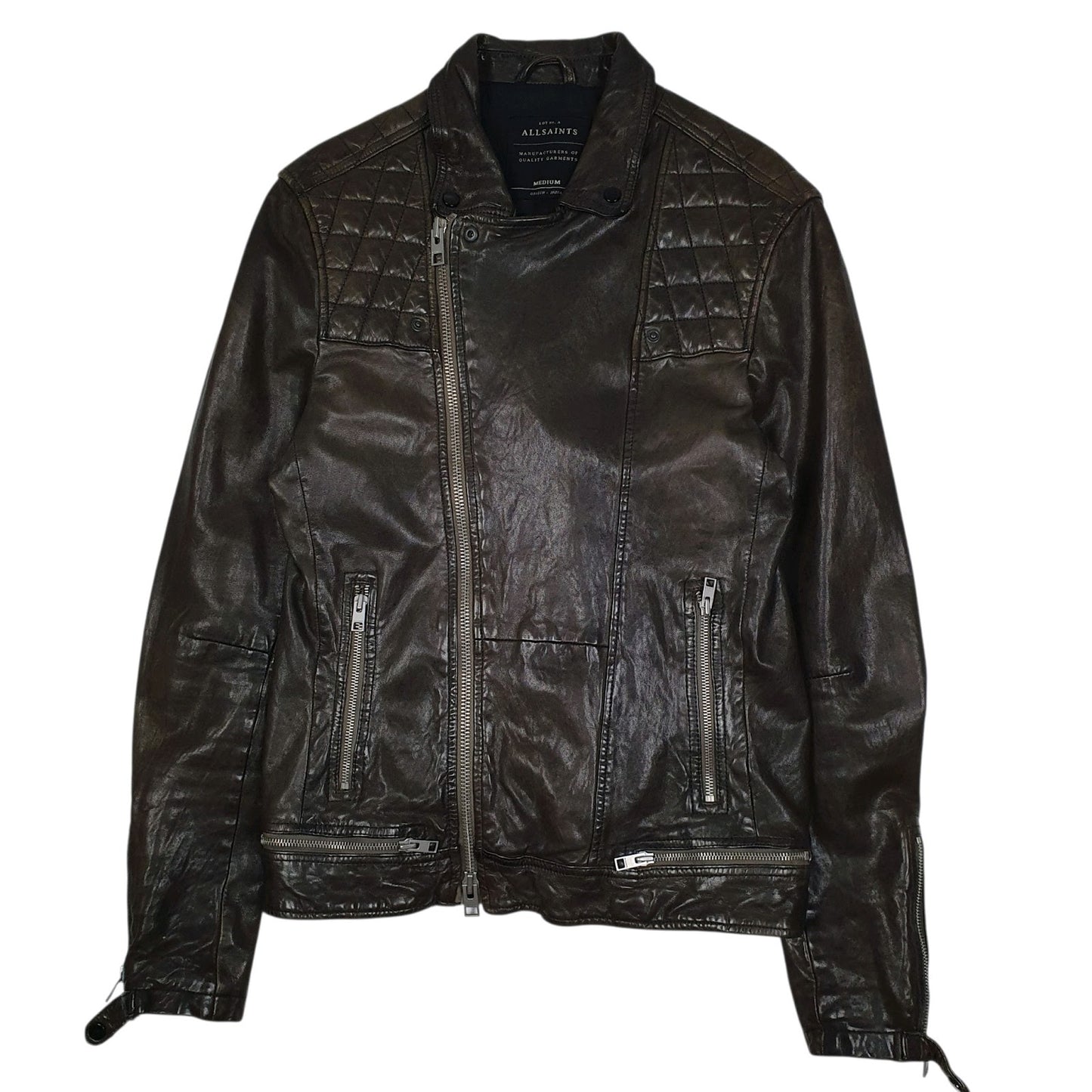 Mens Brown AllSaints   Coat