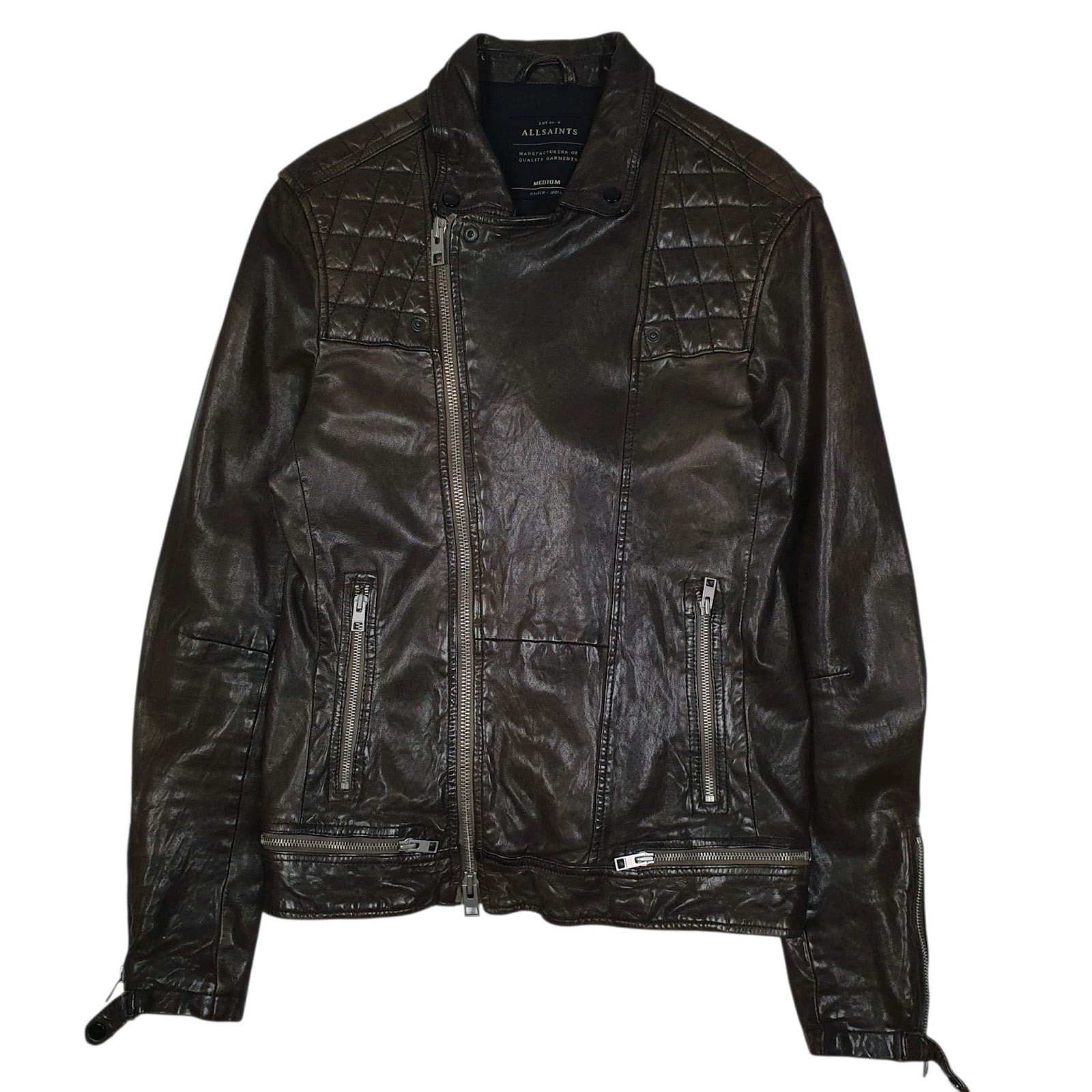 Mens Brown AllSaints   Coat