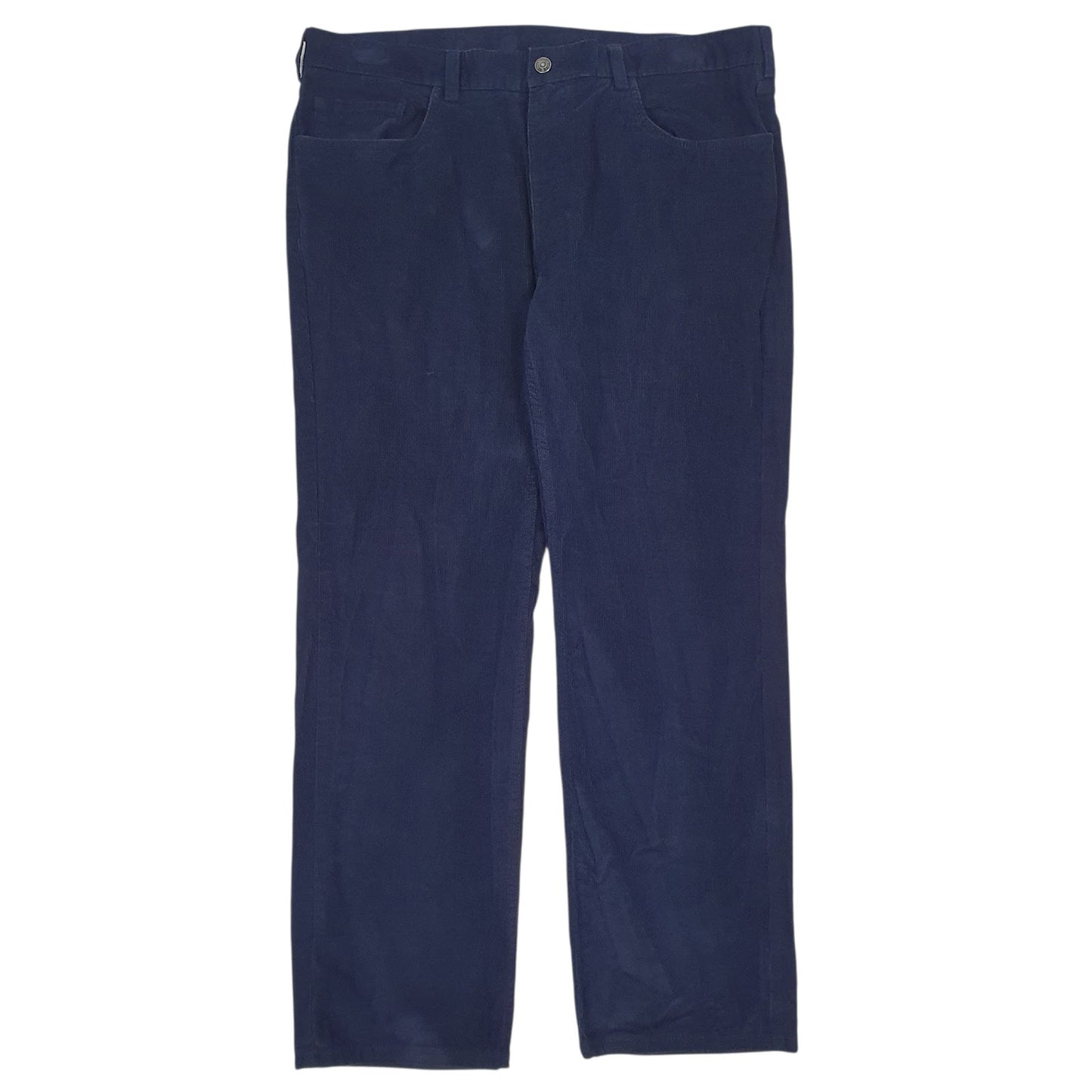 Mens Navy Brooks Brothers  Corduroy Trousers
