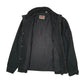 Mens Black Levis Military Bomber Chore  Coat