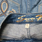 Womens Blue Seven7 Distressed  Jeans