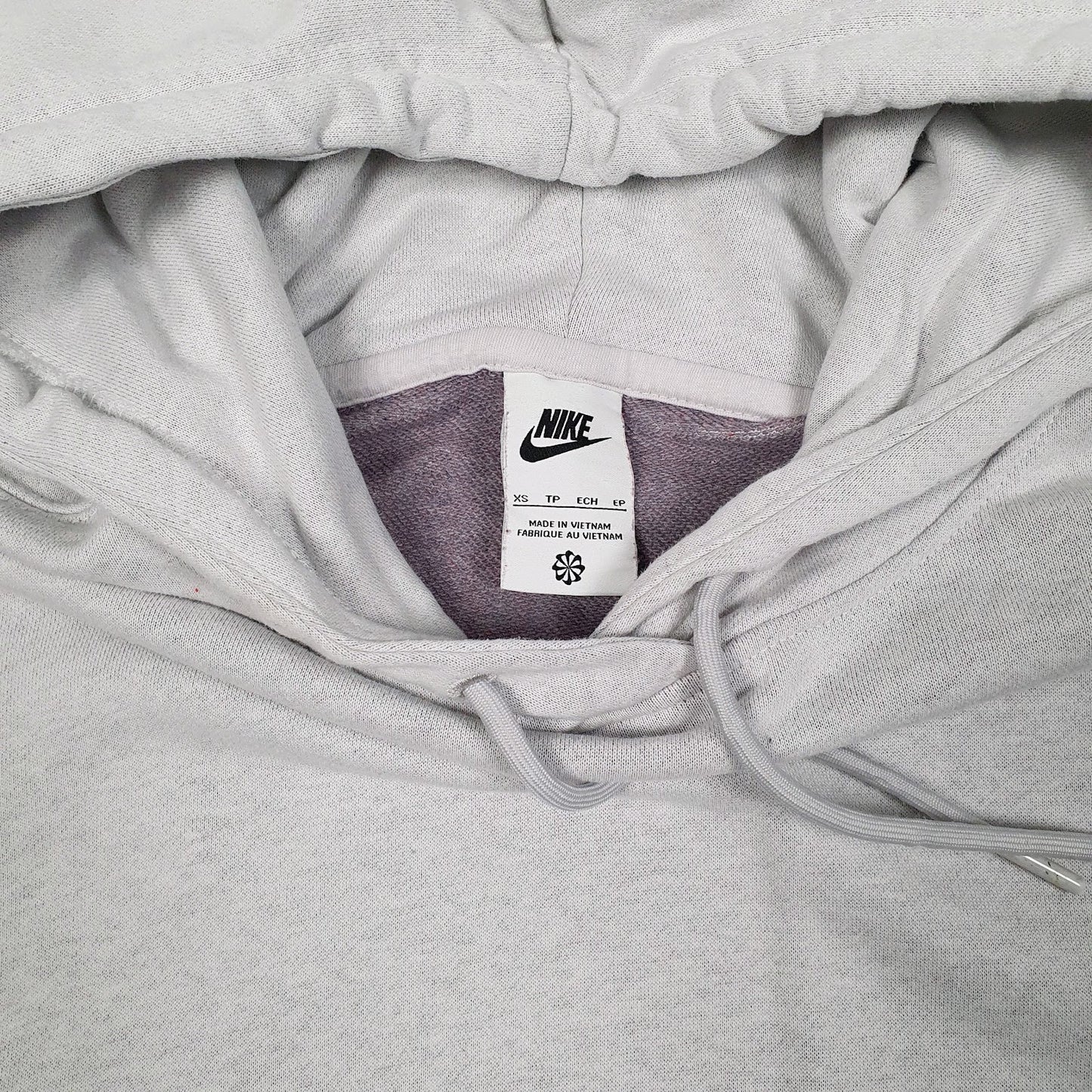 Mens Grey Nike Baggy Oversized Hoodie Jumper