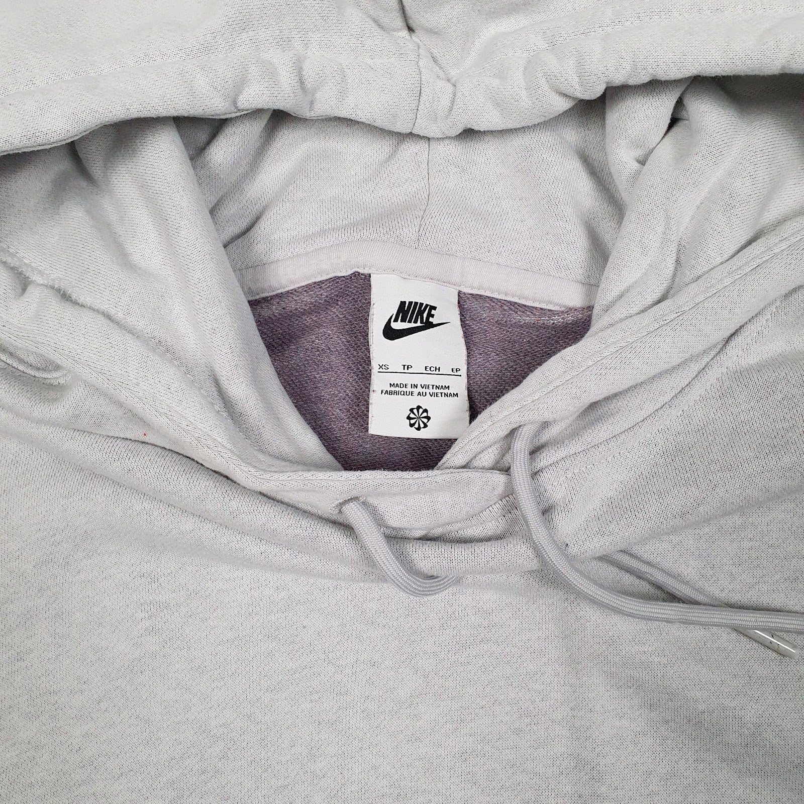 Mens Grey Nike Baggy Oversized Hoodie Jumper