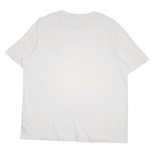 Mens White Calvin Klein   T Shirt