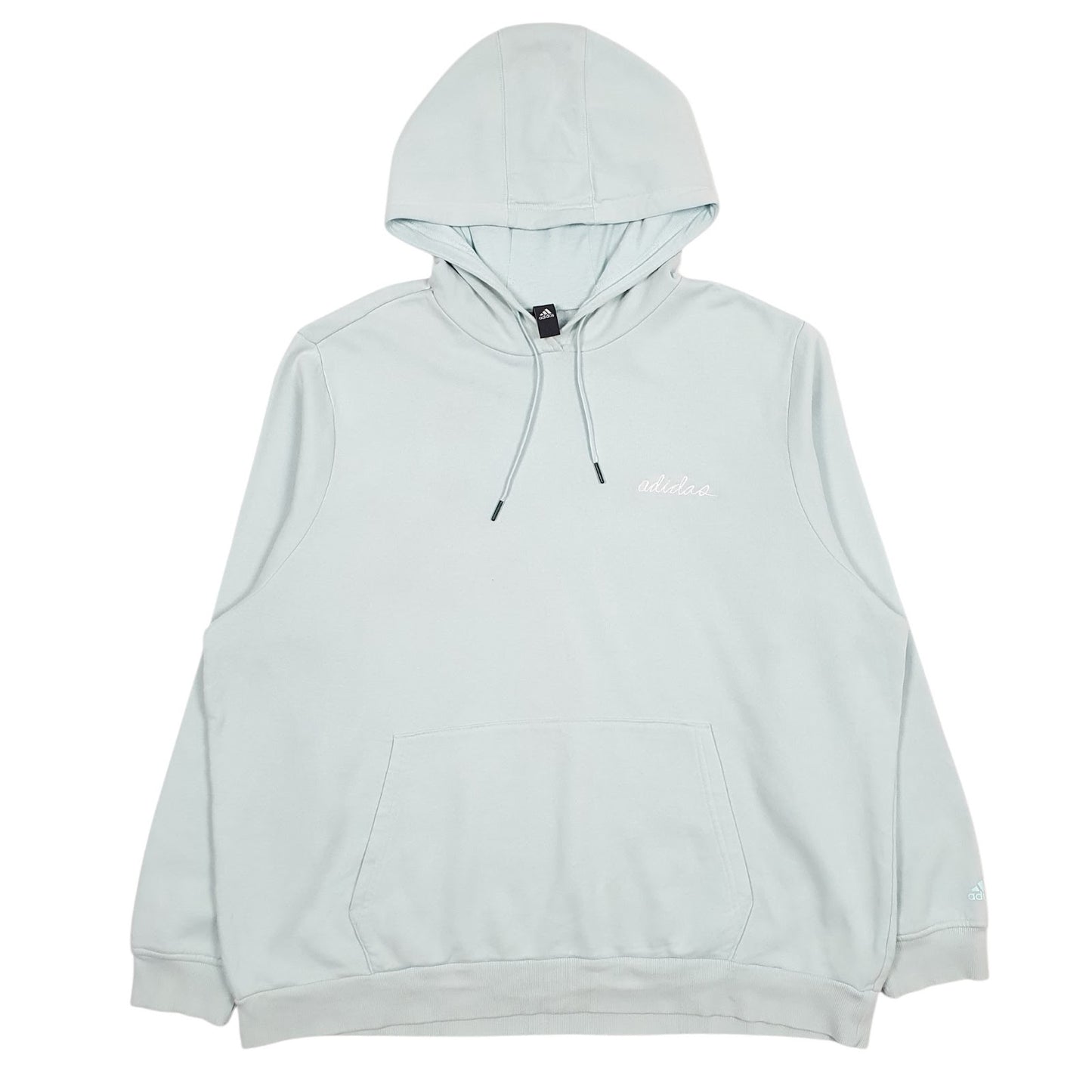 Mens Blue Adidas  Hoodie Jumper