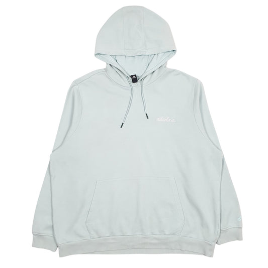 Mens Blue Adidas  Hoodie Jumper