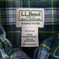 Mens Navy L.L.Bean Flannel  Shirt