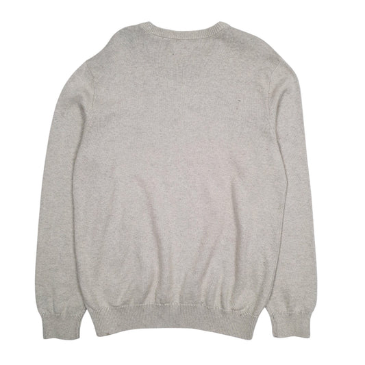 Mens Grey Chaps  Crewneck Jumper