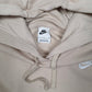 Womens Beige Nike  Hoodie Jumper