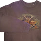Mens Brown Croft & Barrow Graphic Crewneck Jumper