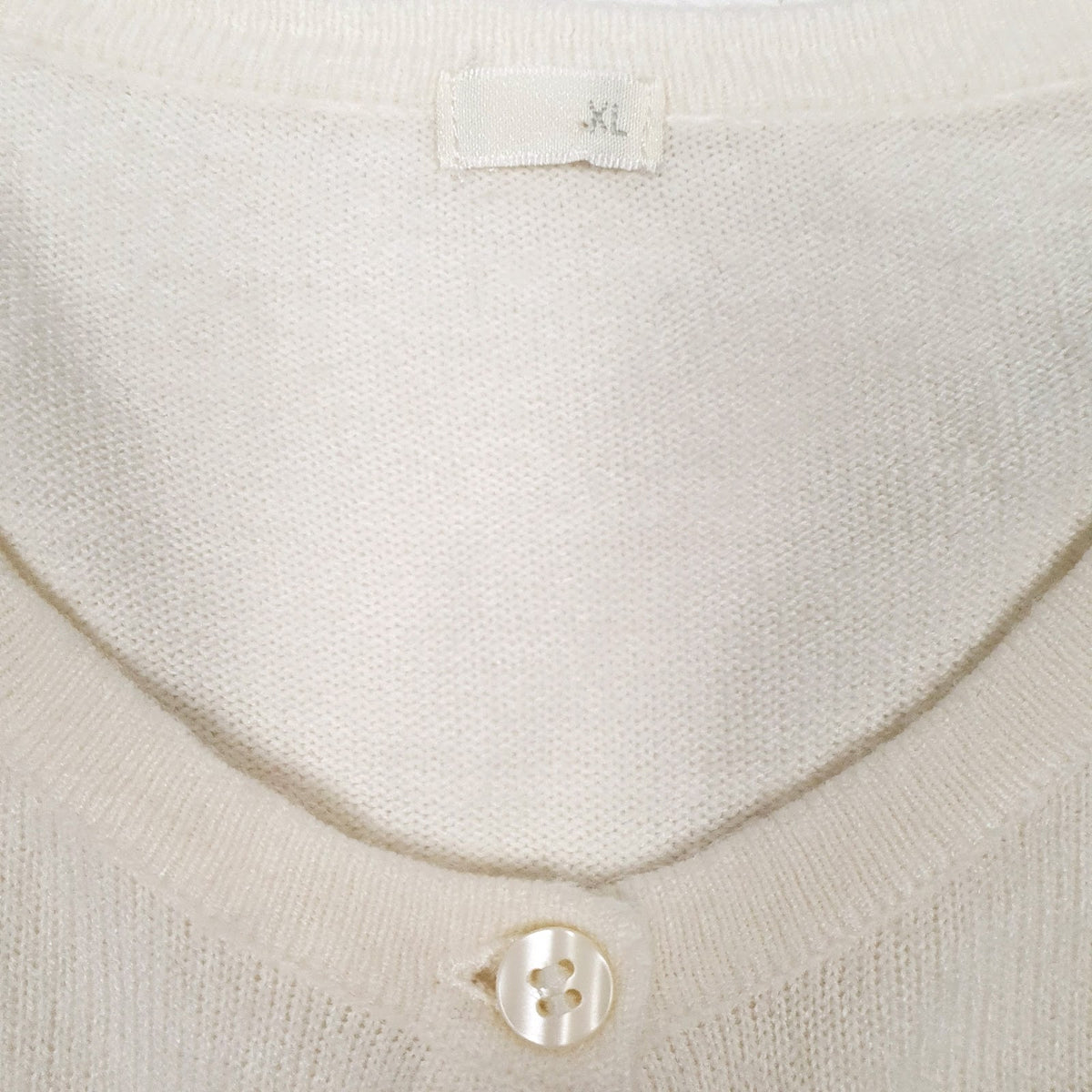 Womens Cream Unbranded  Cardigan Jumper